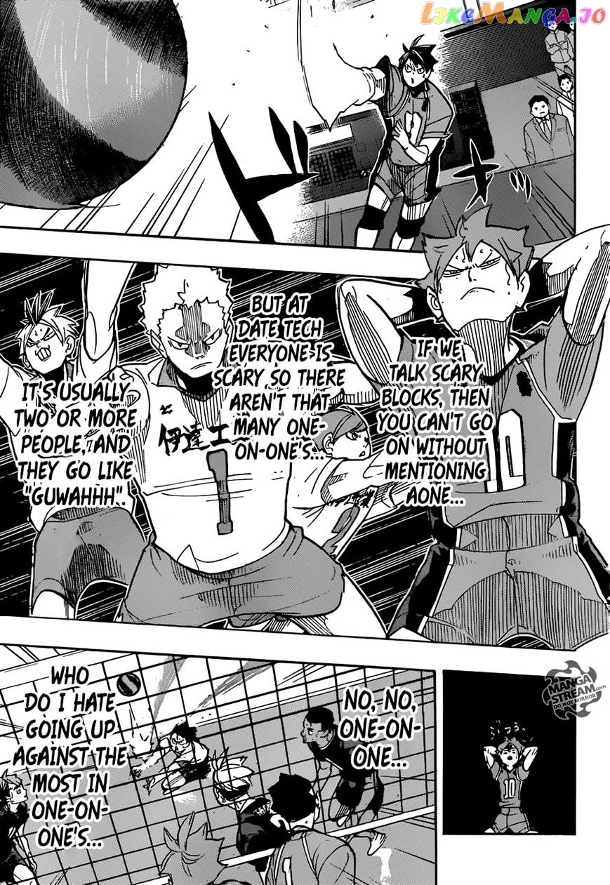 Haikyuu!!, Chapter 258 image 12